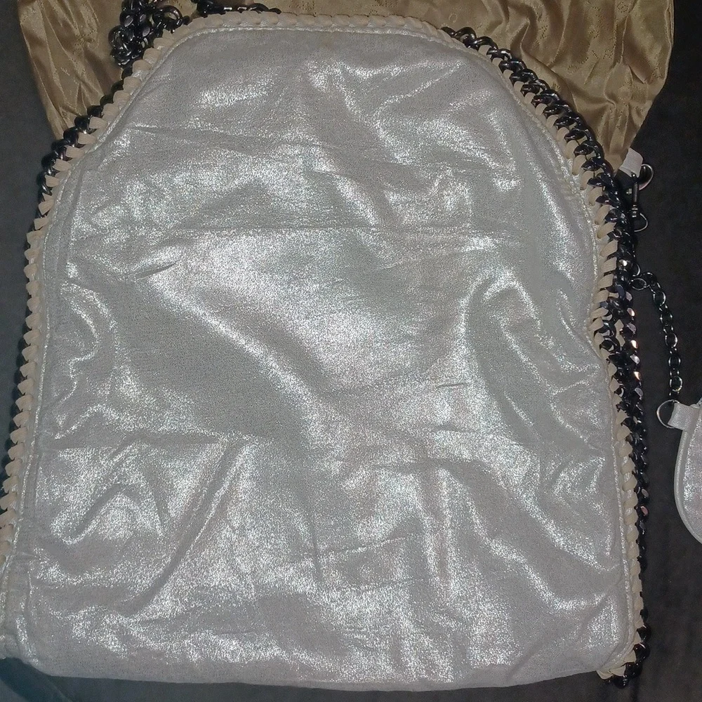 Stella McCartney Silver Tote Bag - Picture 7 of 11
